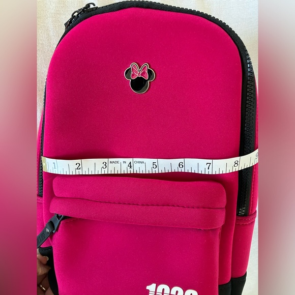 NWT Disney Store Minnie Mouse fabric backpack - Picture 5 of 6